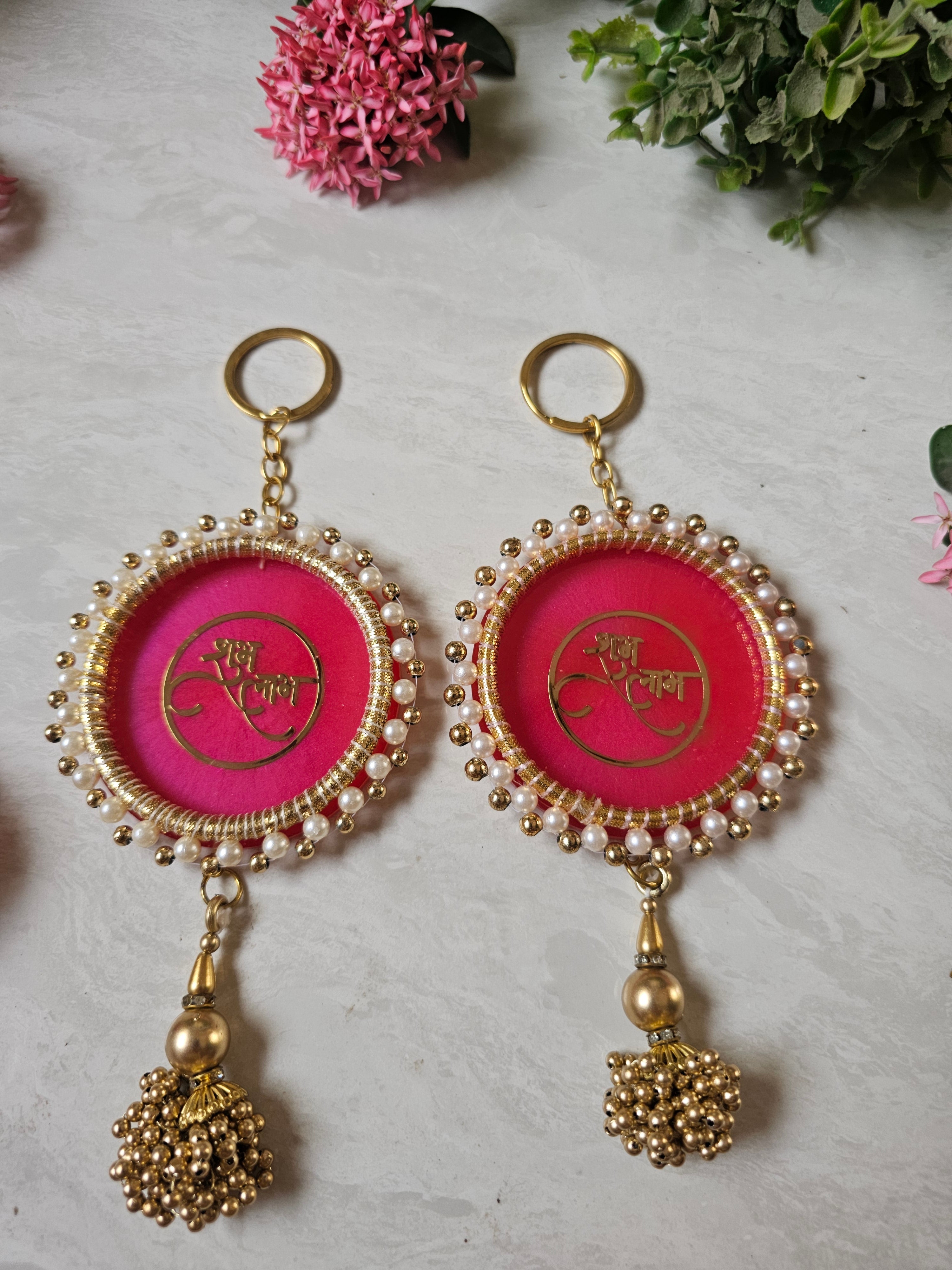 Shubh Labh hanging