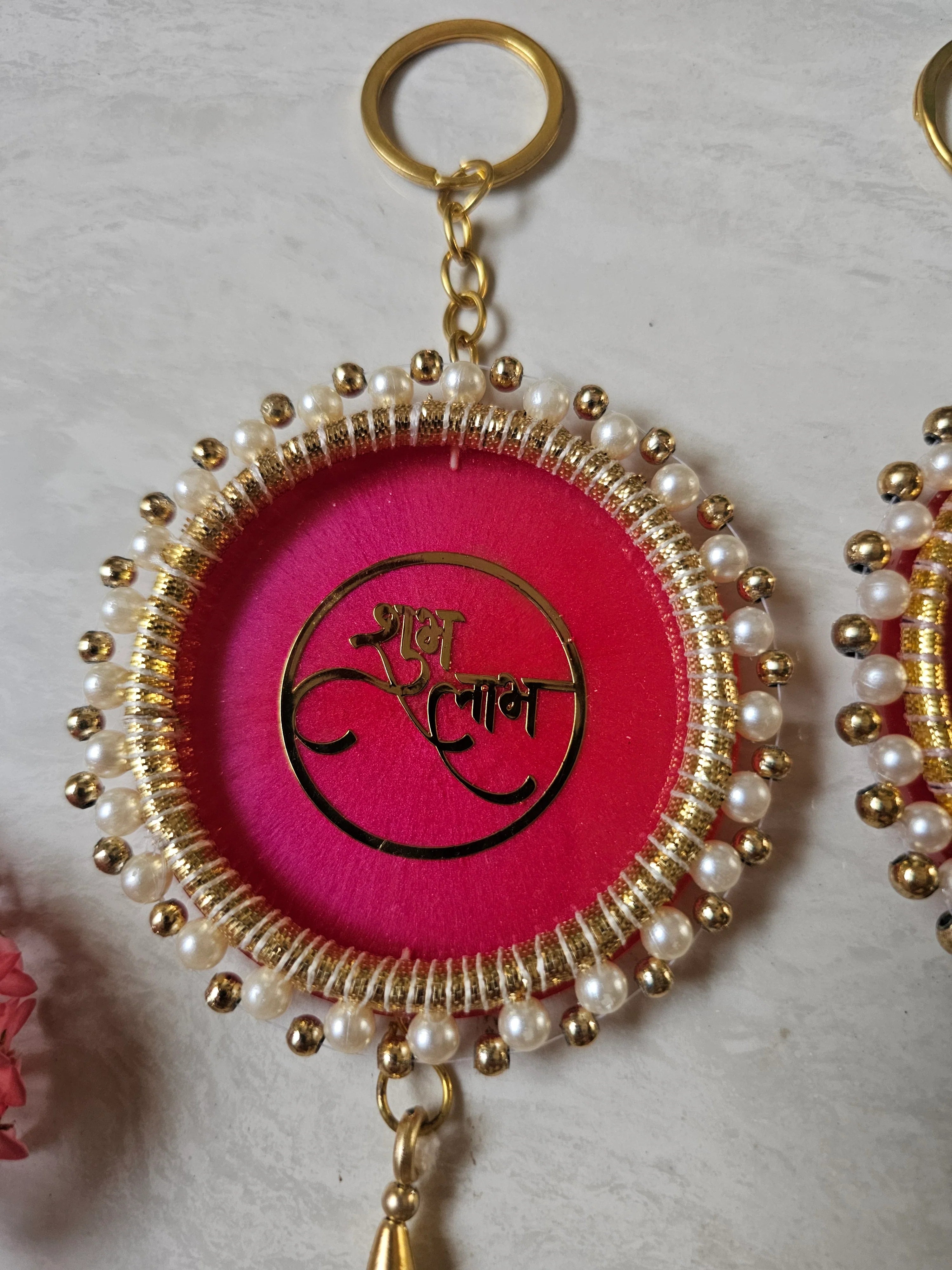 Shubh Labh hanging